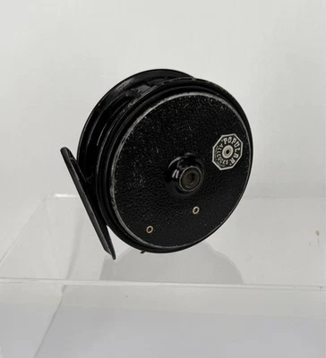 CARRETE MOSCA VINTAGE ALLCOCKS 'POPULAR' CON ESTUCHE DE CARRETE Foto 1 de 4