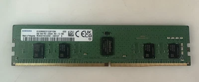 Samsung M393A1K43DB2-CWE 8GB 1Rx8 PC4-3200AA DDR4 ECC RDIMM - Image 1 of 3