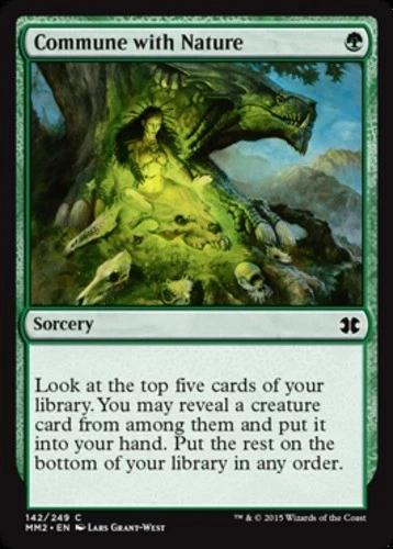Commune with Nature - Modern Masters 2015 #142/249 MTG Magic The Gathering - Image 1 of 1