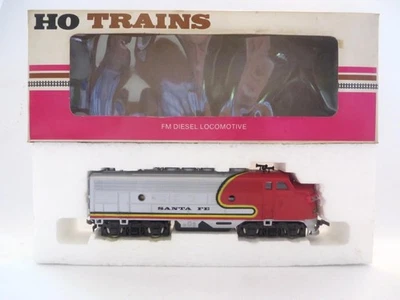 HO Gauge Playart Santa Fe F7 Powered Diesel Locomotive. Original Box Low Ship - Image 1 of 4