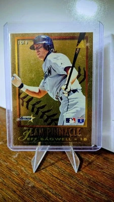 Pinnacle Team Pinnacle 1996 Frank Thomas Jeff Bagwell #1 Salón de la fama Foto 1 de 2