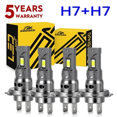 Faros LED para Mercedes-Benz C180 C200 C230 C240 C250 C280 C300 C320 D8 Foto 1 de 4