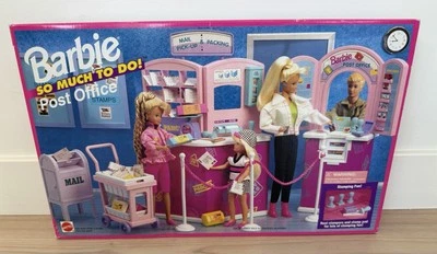 1995 Barbie "So Much To Do Post Office" Playset - Rare, HTF - NEW SEALED  - Image 1 of 4