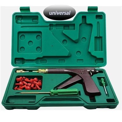 Kit de herramientas de reparación de ruedas de neumáticos de vacío para motocicletas pistola pulverizadora con enchufe de hongos 1 juego Foto 1 de 4