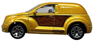 Matchbox Mattel 2000 Chrysler PT Panel Cruiser in Inca Gold - Image 1 of 4