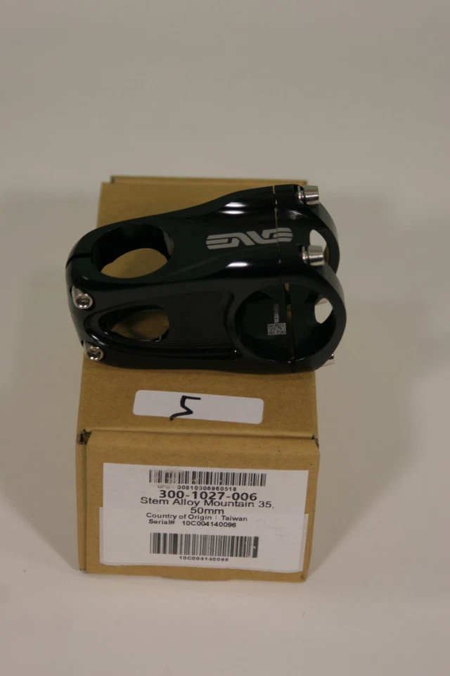 Enve Alloy Mountain 50 Stem 1 1/8 Steerer x 35 mm Bar Clamp 50mm Length #5 - Image 1 of 2