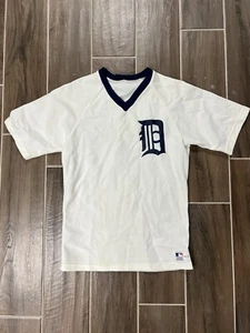 Maglia Vintage Sandknit Detroit Tigers MLB #1 Pascoe Sbiadita Media - Foto 1 di 6
