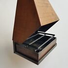 Copper fireplace ashtray figural miniature dollhouse size cigar 17cm sampler VTG