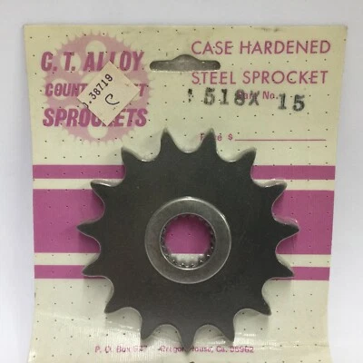 Suzuki RM 125 1980-2008 Front Sprocket 15 Tooth Motocross - Image 1 of 2