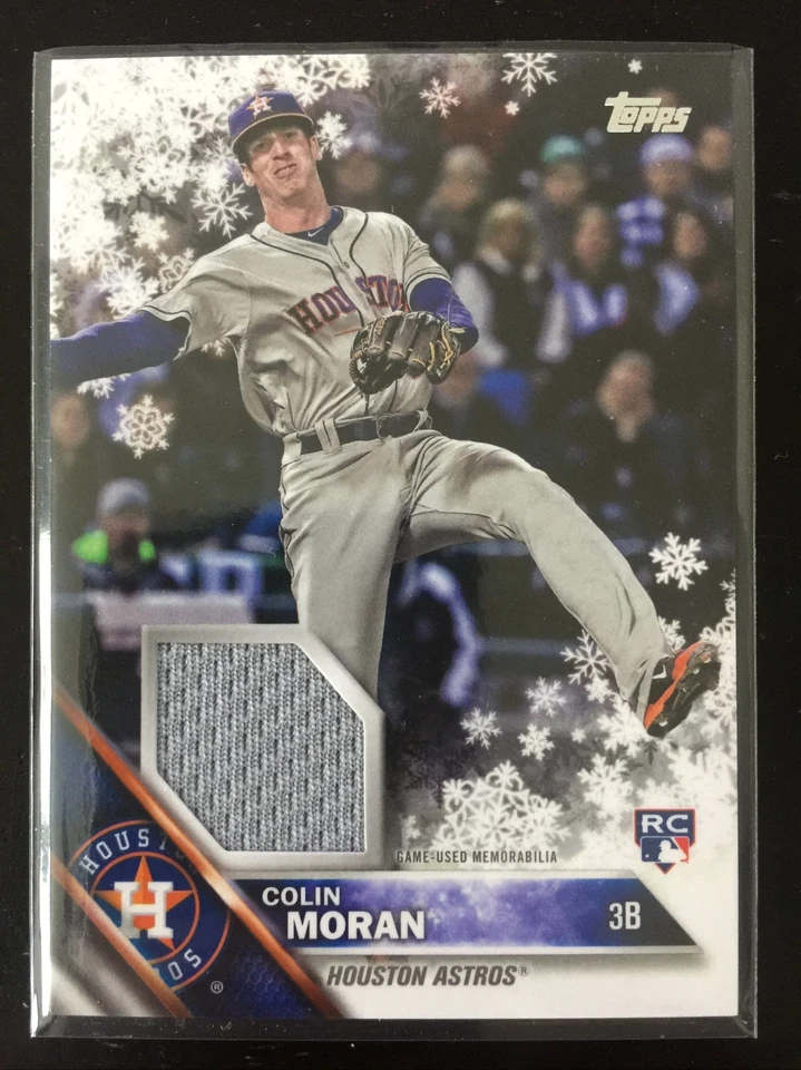 2016 Topps Holiday Relic Jersey Colin Moran RC #R-CM Houston Astros Rookie RC - Image 1 of 1