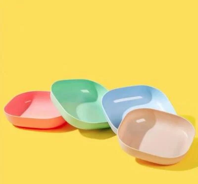 4er-Set Katzenfutterschalen bunt Futterschale , Wasserschale , Futternapf - Bild 1 von 4