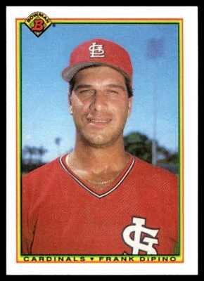 Frank DiPino #187 1990 Bowman  St. Louis Cardinals - Image 1 of 2