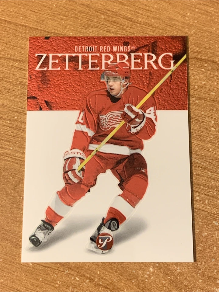 2003-04 Topps Pristine #46 Henrik Zetterberg Detroit Red Wings - Image 1 of 2