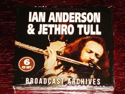 Ian Anderson + Jethro Tull: Broadcast Archives - Radio Concerts 6 CD Box Set NEW - Image 1 of 2