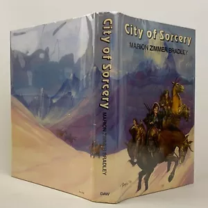 Marion Zimmer Bradley CITY OF SORCERY (Darkover Series 15) 1984 SFBC hcdj VeryG - Picture 1 of 5