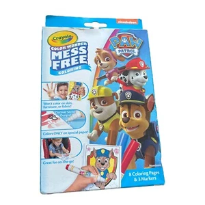 Crayola Color Wonder Paw Patrol Coloring Pages & Markers Mess Free - Picture 1 of 2