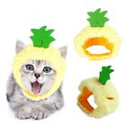 Banana/Pineapple/Apple Cat Hat Yellow/Red Pet Headwear Cartoon Pet Hat  Daily