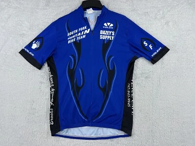 Camiseta deportiva de ciclismo Voler juvenil 2XL XXL azul negra South Fork bicicleta de montaña poliéster Foto 1 de 4