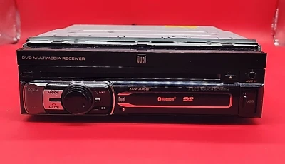 DUAL XDVD156BT Bluetooth CD/DVD USB radio flip screen MP3 7-inch car stereo - Image 1 of 4