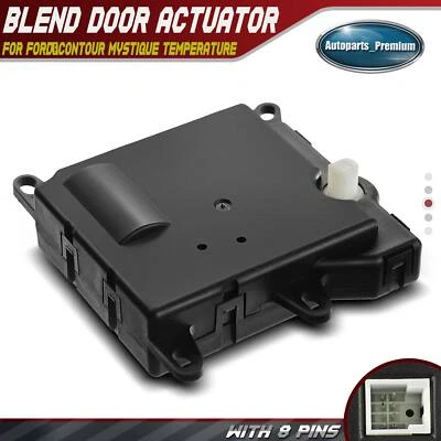 Actuador de puerta de aire mezcla de calefacción para Mercury Cougar 95-02 Ford Contour Mystique Foto 1 de 4