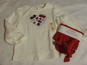 Gymboree Winter Penguin Size 3 Crop Leggings 2T Shirt Outfit NWT - Picture 1 of 2
