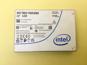 Intel D7-P5620 Series 6.4TB NVMe PCIE4.0 U.2 2.5'' SSD SSDPF2KE064T1 - Picture 1 of 3