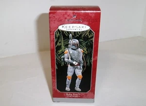 1998 Hallmark Keepsake Ornament Star Wars Boba Fett NIB - Picture 1 of 6