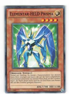 Yugioh ELEMENTAR-HELD PRISMA , lcgx-de033 Common deutsch Near Mint  - Bild 1 von 2