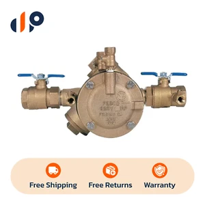 FEBCO 825EBV 825Y 1" In-Line Reduced Pressure Zone Assembly w/ Ball Valves - Picture 1 of 1