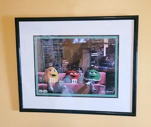 M&M’s Will Vinton Studios 1997 Talk Show Cel Image 195/2000 C.O.A. Free Shipping - Picture 1 of 7