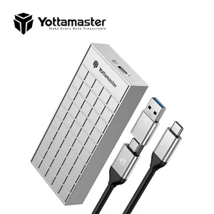 Yottamaster 40Gbps M.2 NVMe SSD Enclosure USB4 Heatsink For 2280 Thunderbolt 3 4 - Picture 1 of 8