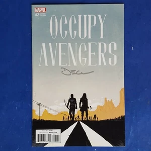Marvel Comics Occupy Avengers #2 2016 Declan Shalvey variante 1:25. Firmado por artista - Imagen 1 de 8