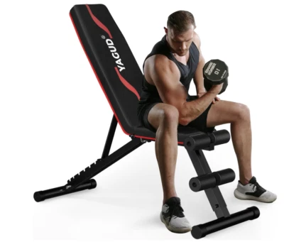 YAGUD Weight Bench Press,Adjustable Workout Benches for Home Gym Dumbbell,800 lbs