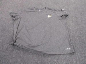 Washington Commanders Redskins Shirt Adult 2XL Gray Tied Football NFL Womens NEW - Picture 1 of 11