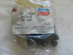 Genuine Mopar 4762048  Hex head Screw Cap- 12pk - Picture 1 of 4