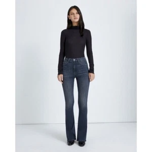 7 For All Mankind No Filter Ultra High Rise Skinny Boot Jeans Sz 30 - Picture 1 of 16