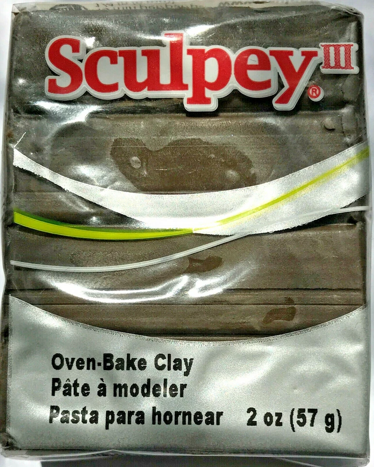 Arcilla polimérica Sculpey III 2 oz-marrón gamuza Foto 1 de 1