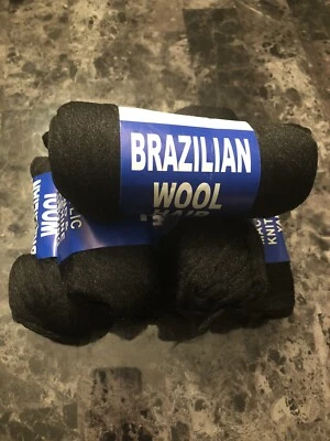 Hilo acrílico de lana brasileña para cabello trenza jumbo/torsión senegalés/envolturas/200geach Foto 1 de 4