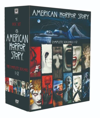 American Horror Story Season 1-12 TV Series (DVD Box Set 41-Discs) Region 1