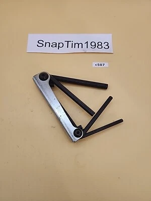 Eklind 21151 Metric 6pc Compact Folding Hex Key Allen Wrench Set - USA - Image 1 of 4