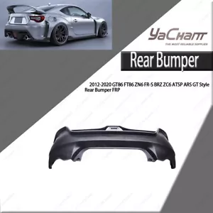 Parachoques trasero estilo FRP ATSP ARS GT para Toyota 12-20 GT86 FT86 ZN6 FR-S BRZ ZC6 - Imagen 1 de 18