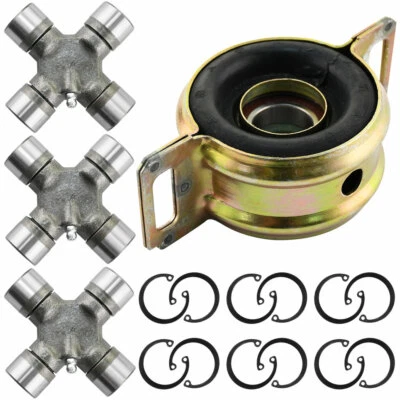 RWD Driveshaft Support Bearings & U-Joint For 2000-2017 Toyota Tundra CA E11 - Image 1 of 4