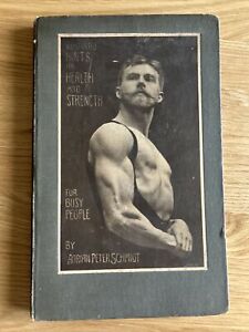 Illustrated Hints Health & Strength Busy People Adrian Peter Schmidt Book 1901