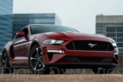 Par de faros antiniebla amarillos Diode Dynamics 2018-2021 para Ford Mustang Elite Series Foto 1 de 4