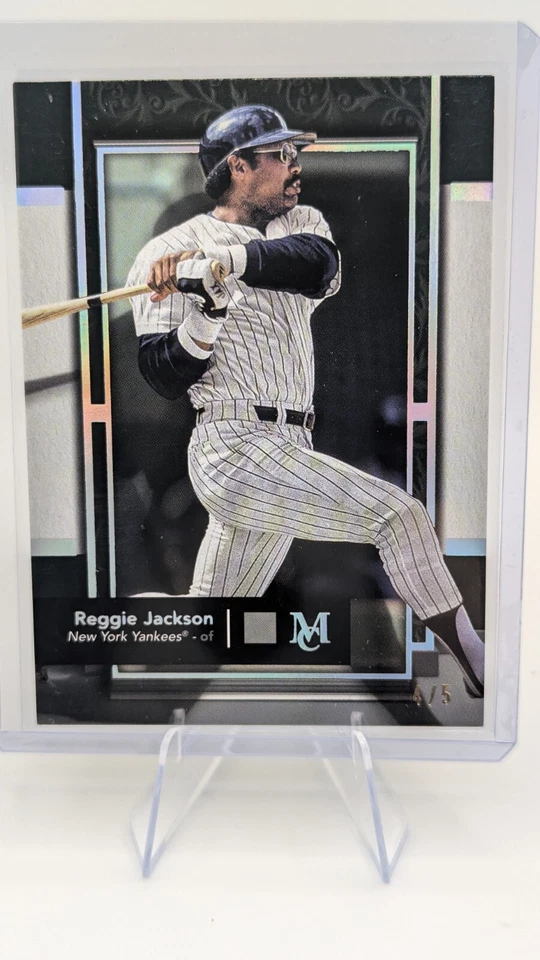 2024 Topps Museum Reggie Jackson Diamond 4/5 NY Yankees HOF - Image 1 of 2