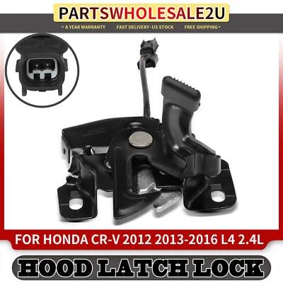 Nuevo bloqueo de cierre de capó para Honda CR-V 2012 2013 2014 2015 2016 L4 2,4 L 74120T0AA01 Foto 1 de 4