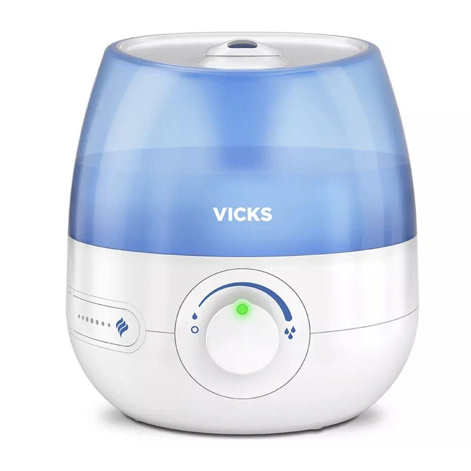 Vicks Humidifier Ultrasonic Mini Cool Mist VUL525E1 Electric With Timer 1.8 L - Image 1 of 4