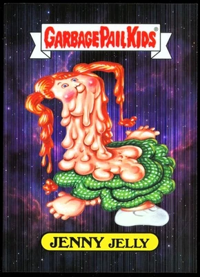 Get-A-Grip Garbage Pail Kids Giant Art Print 5x7 ~ LOST IN SPACE ~ Jenny Jelly - Image 1 of 2