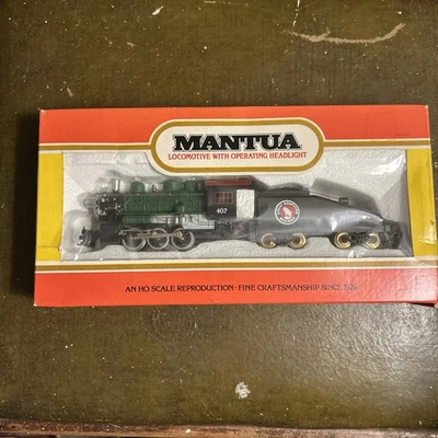 HO Scale Mantua Locomotive W/ Headlight. 304-61 Big Six Great Northern  New - Image 1 of 4