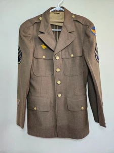 Giacca lana classe A USAAF originale WW2 WWII 38R - Foto 1 di 8